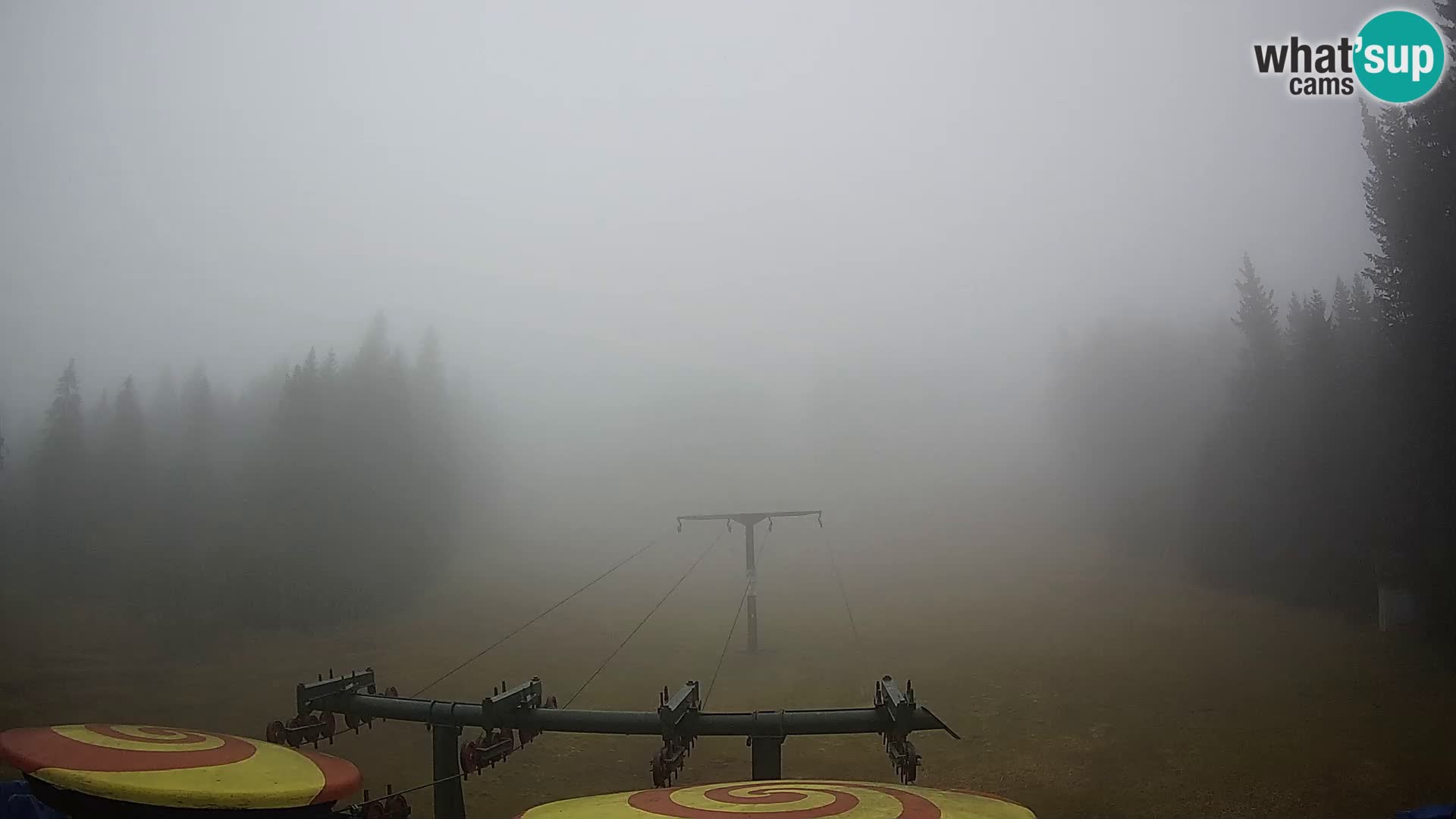 Smučišče Rogla Spletna kamera Ostruščica proga 1 in 2