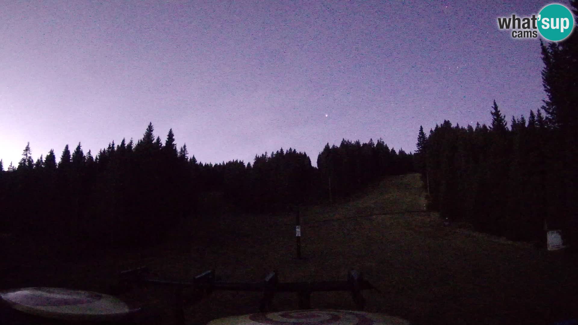 Skigebiet Rogla Webcam Ostruščica Piste 1 und 2