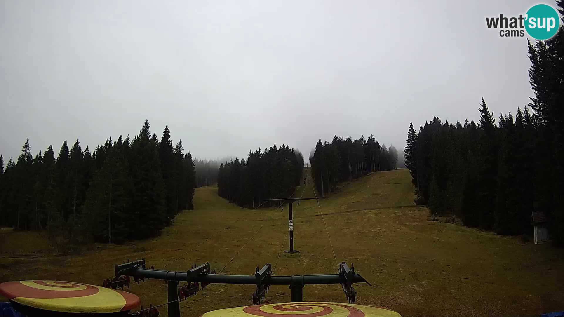 Skigebiet Rogla Webcam Ostruščica Piste 1 und 2