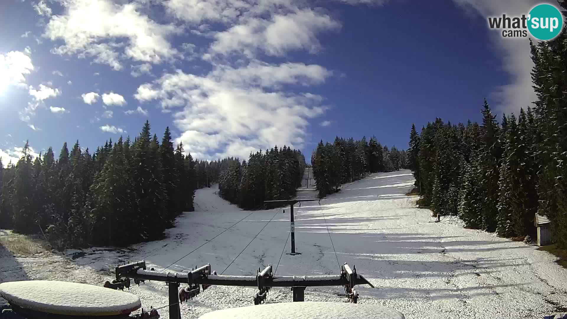Estación de esquí Rogla Webcam Ostruščica pistas 1 y 2