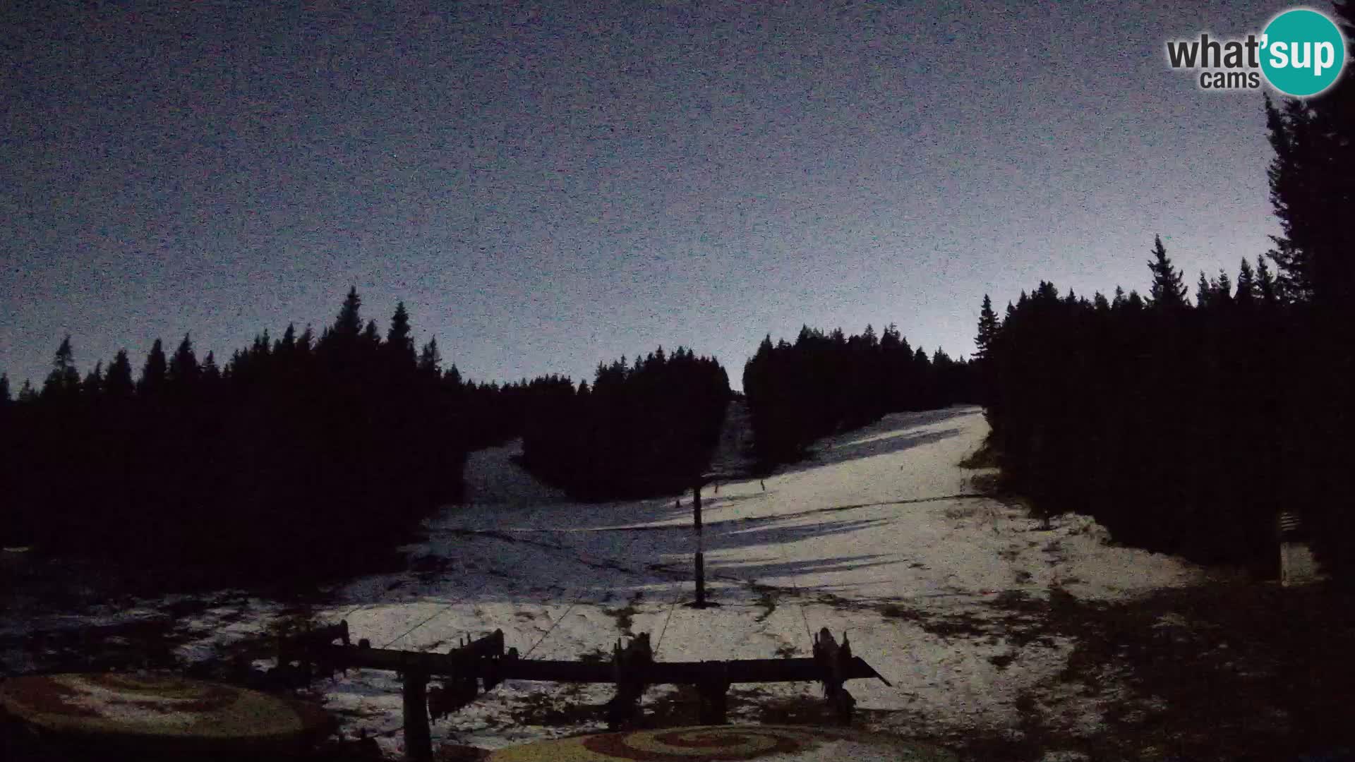 Estación de esquí Rogla Webcam Ostruščica pistas 1 y 2