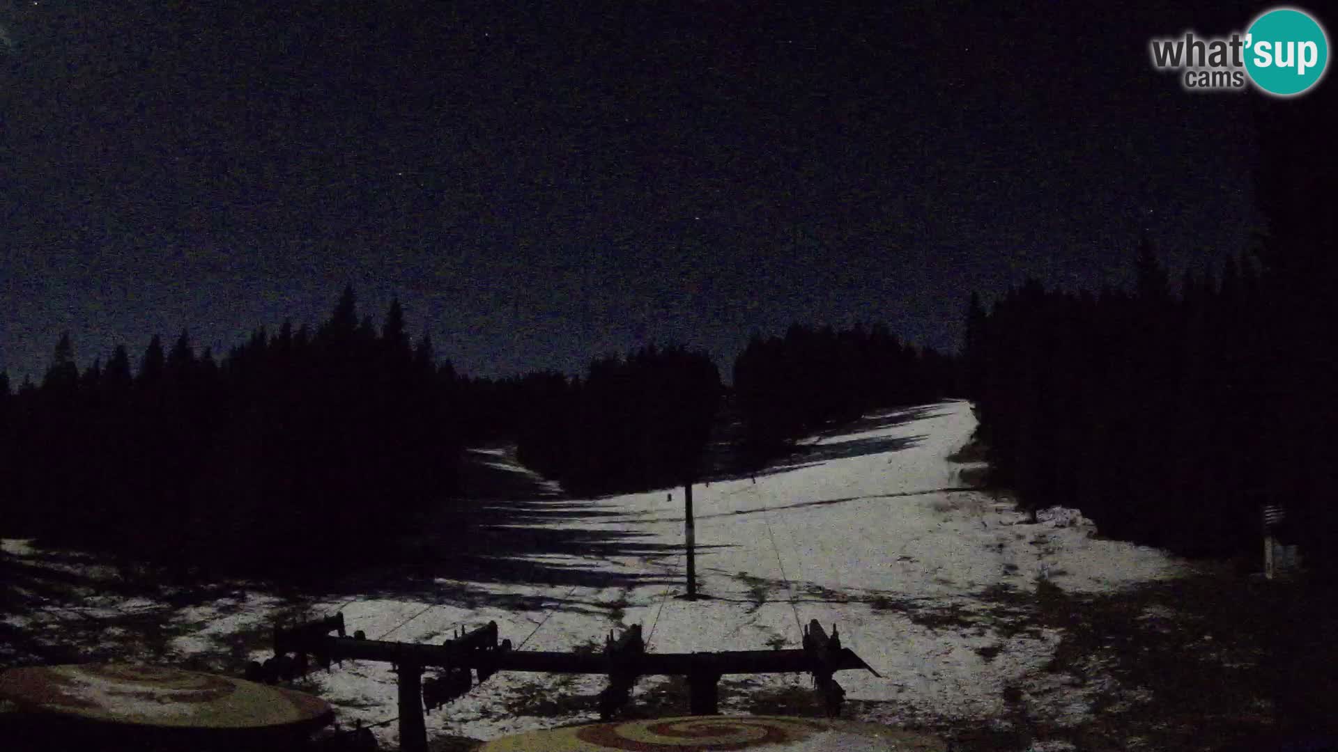 Skigebiet Rogla Webcam Ostruščica Piste 1 und 2