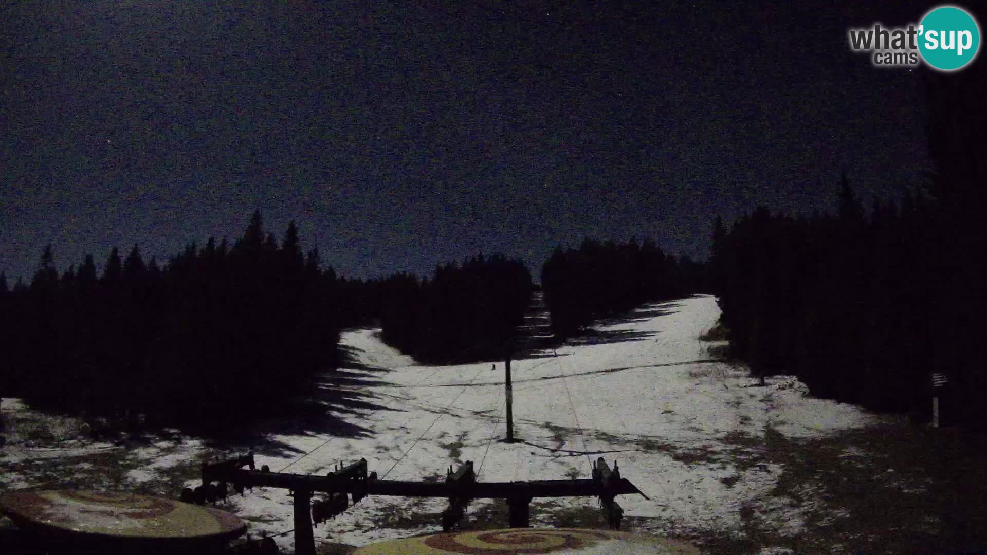 Station de ski Rogla Webcam Ostruščica pistes 1 et 2