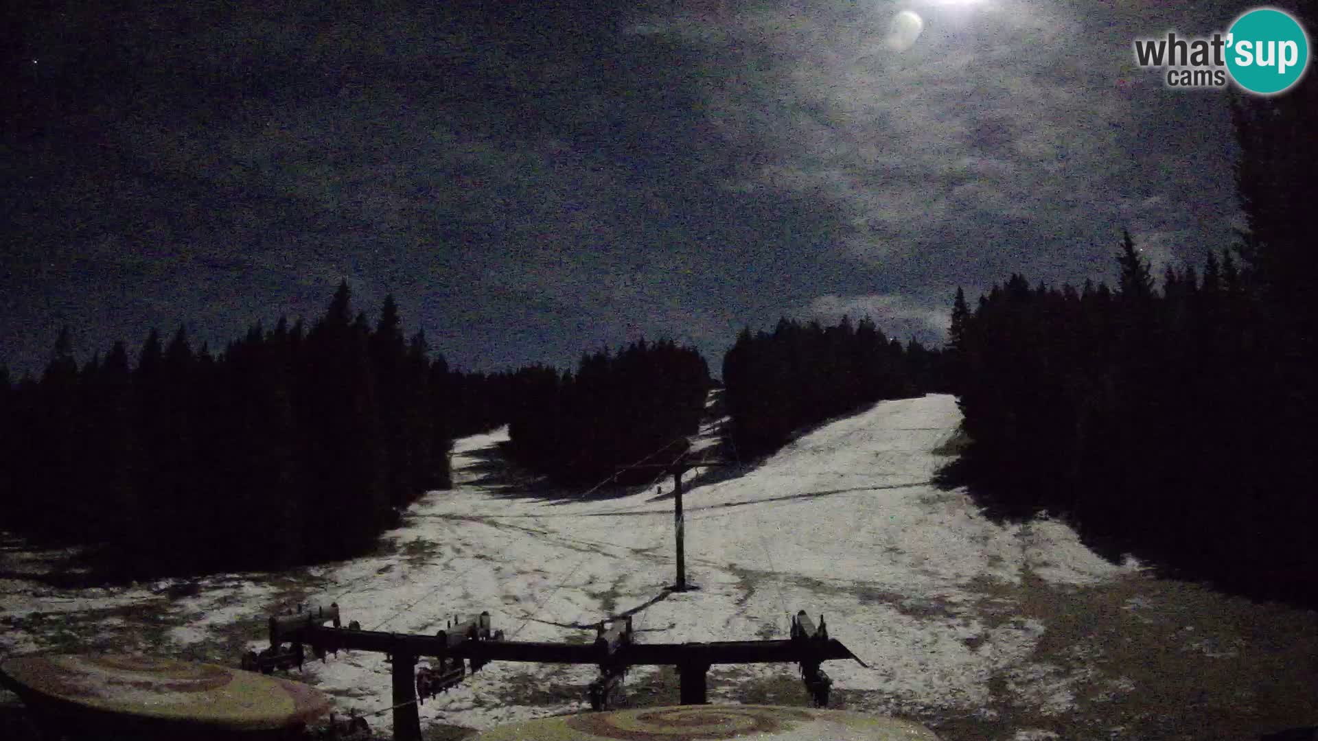 Estación de esquí Rogla Webcam Ostruščica pistas 1 y 2