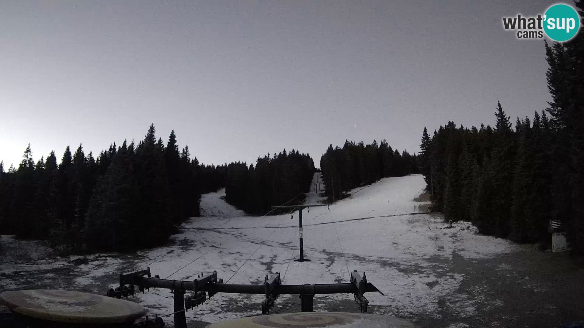 Skigebiet Rogla Webcam Ostruščica Piste 1 und 2