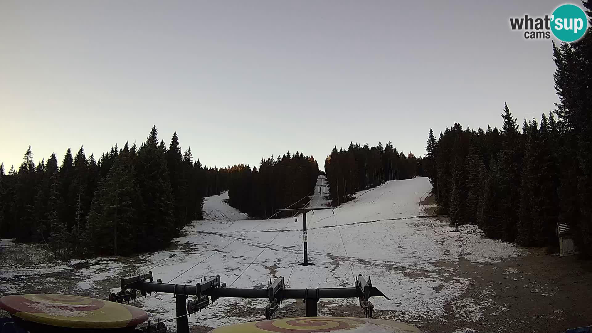 Estación de esquí Rogla Webcam Ostruščica pistas 1 y 2