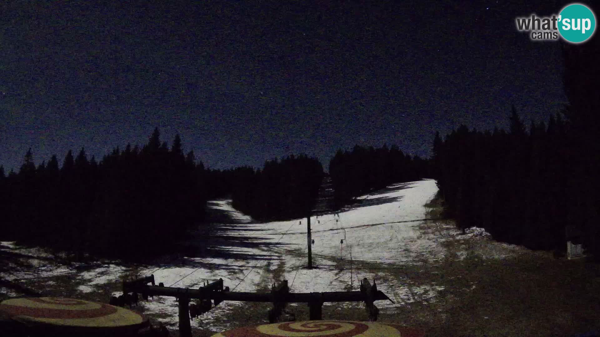 Station de ski Rogla Webcam Ostruščica pistes 1 et 2