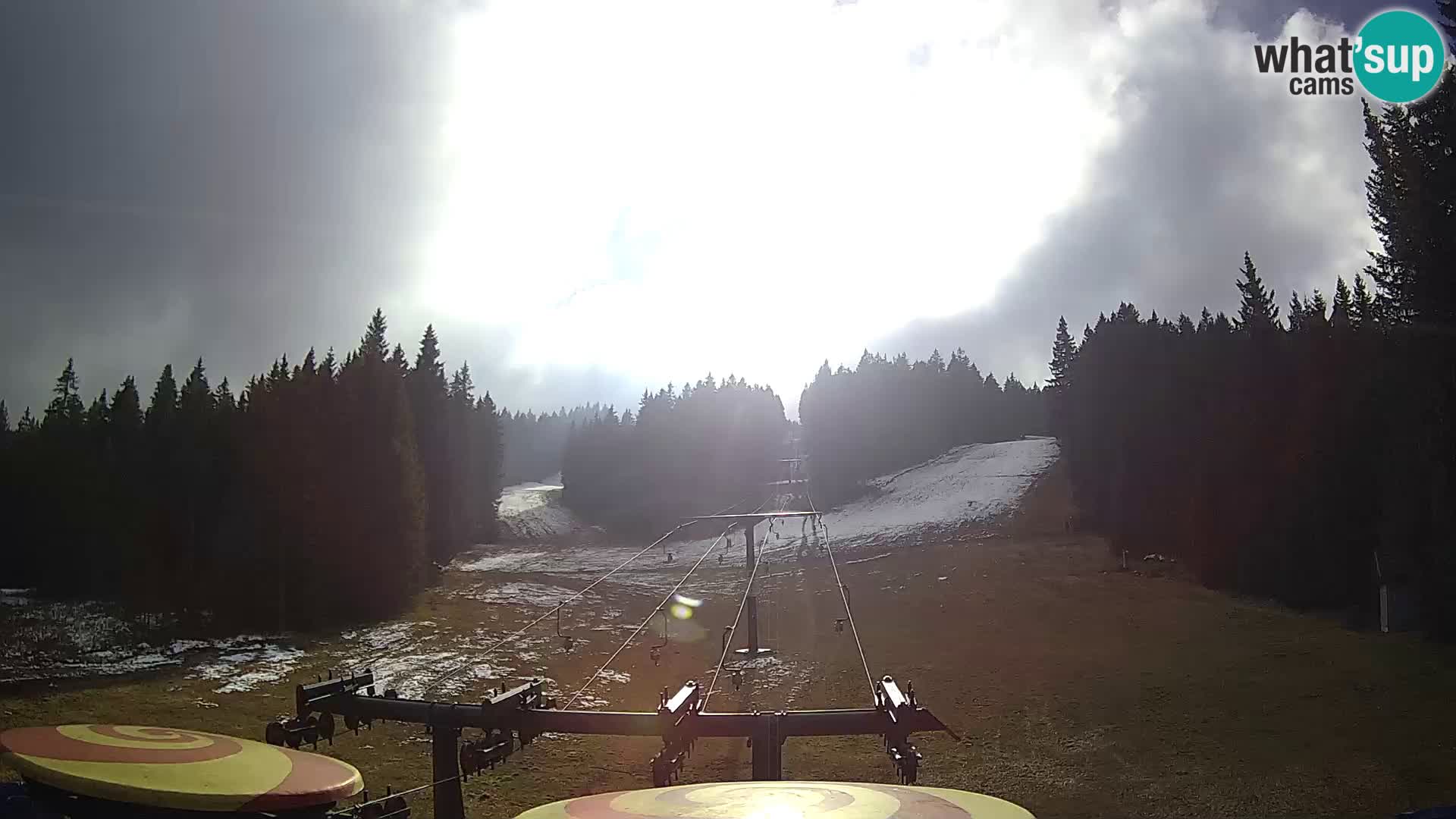 Comprensorio sciistico Rogla Webcam live Ostruščica piste 1 e 2