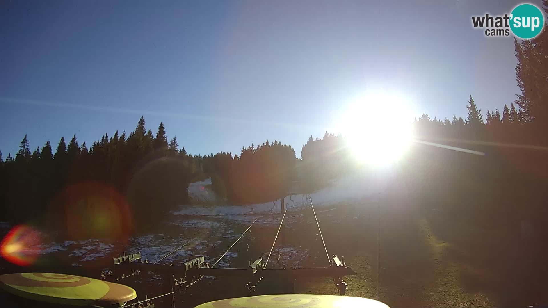 Comprensorio sciistico Rogla Webcam live Ostruščica piste 1 e 2