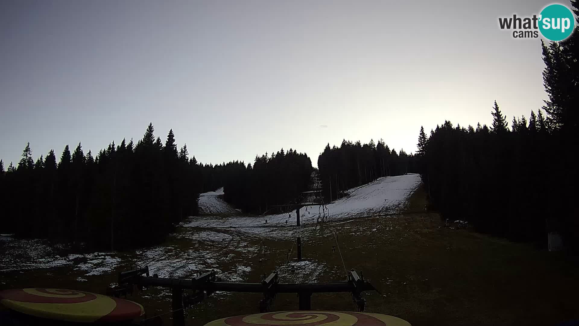 Skigebiet Rogla Webcam Ostruščica Piste 1 und 2