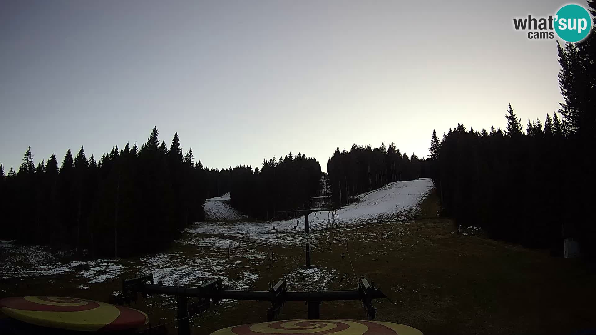 Comprensorio sciistico Rogla Webcam live Ostruščica piste 1 e 2