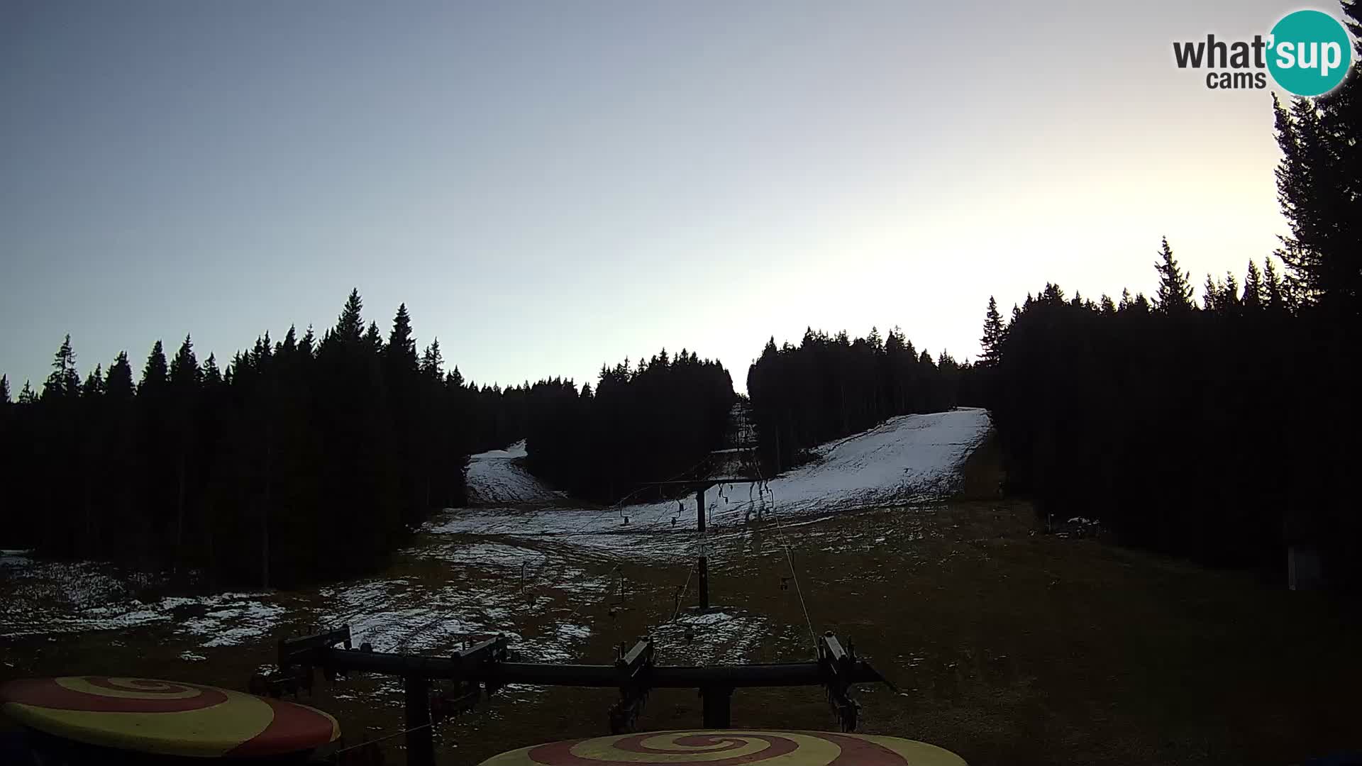 Skigebiet Rogla Webcam Ostruščica Piste 1 und 2