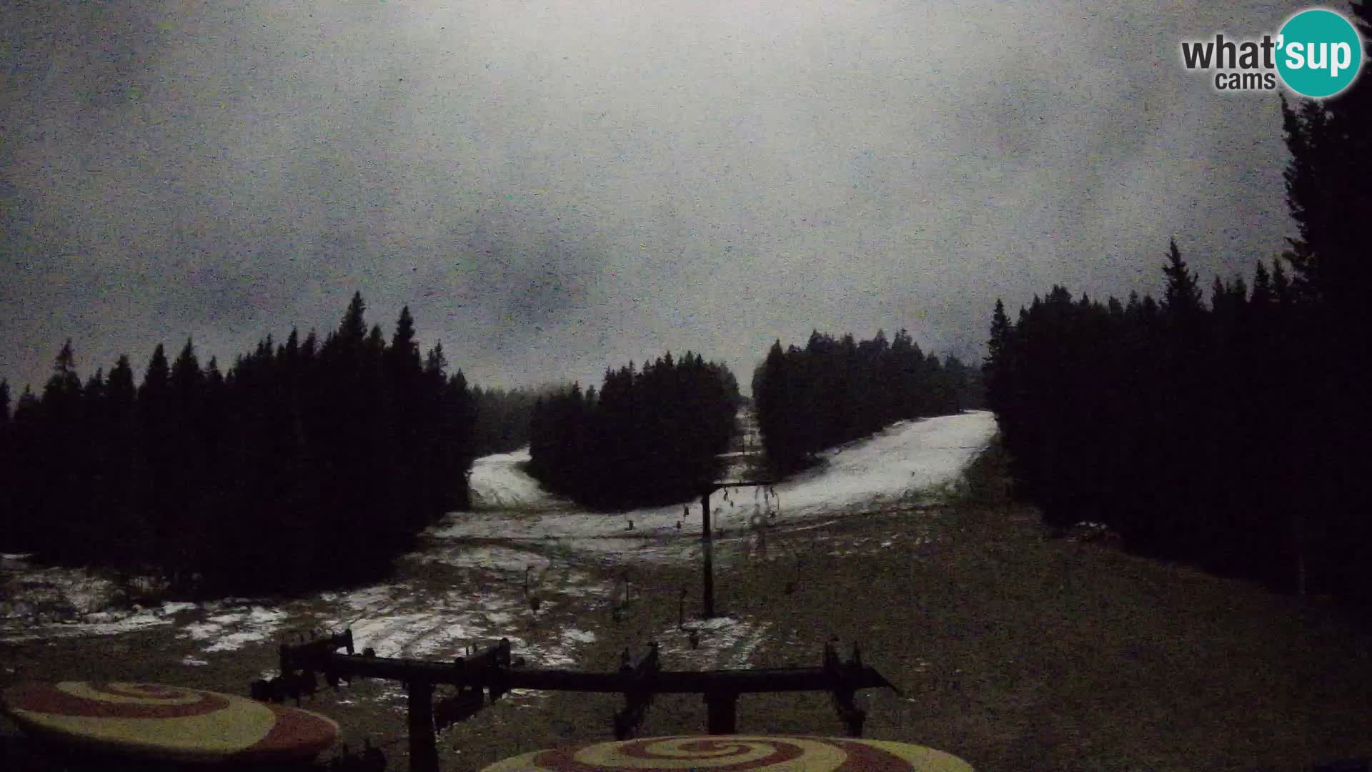 Skigebiet Rogla Webcam Ostruščica Piste 1 und 2