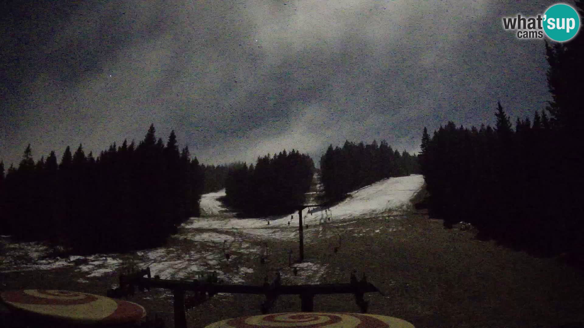 Skijalište Rogla web kamera Ostruščica proga 1 in 2