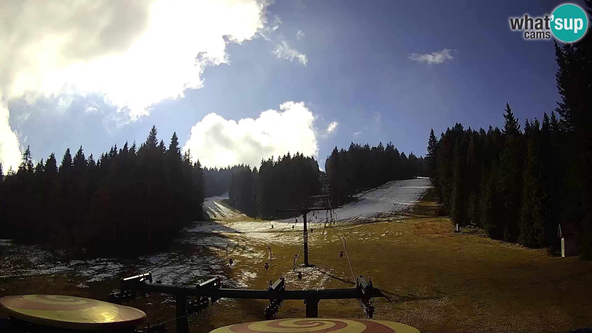 Estación de esquí Rogla Webcam Ostruščica pistas 1 y 2