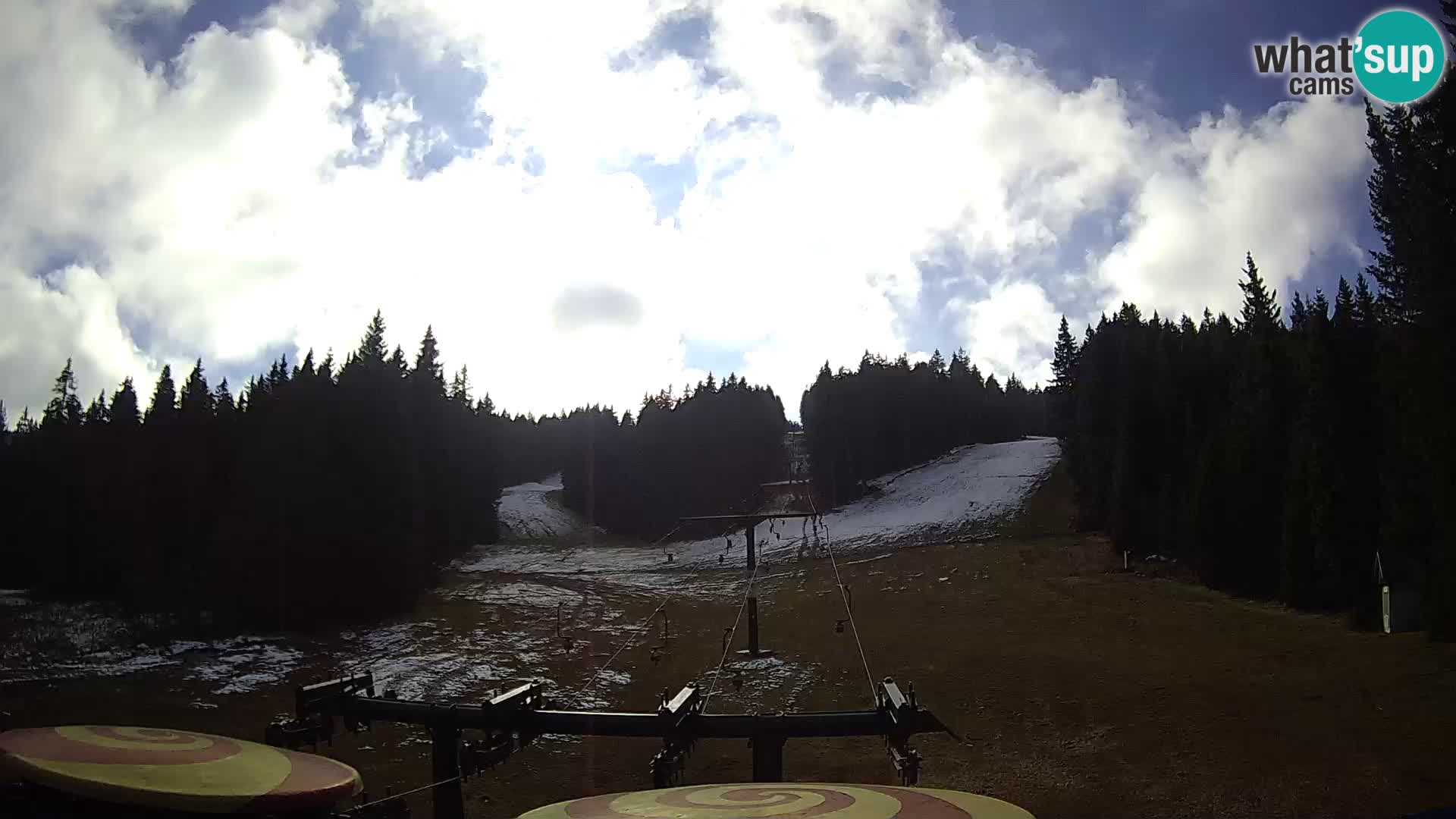 Comprensorio sciistico Rogla Webcam live Ostruščica piste 1 e 2