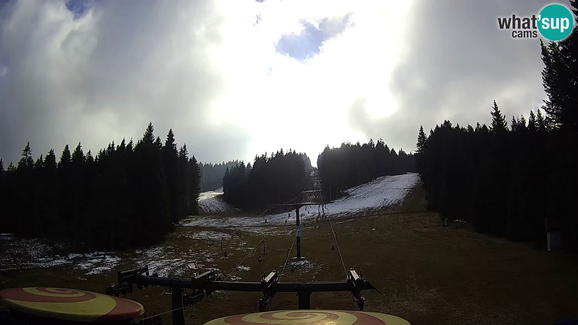 Comprensorio sciistico Rogla Webcam live Ostruščica piste 1 e 2