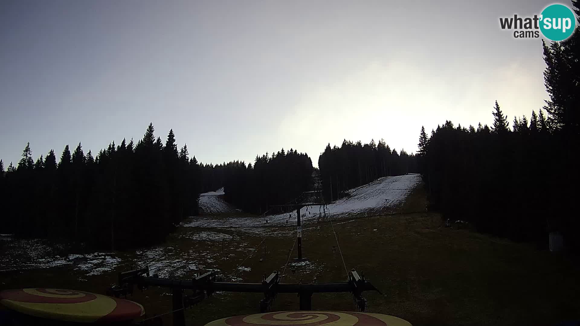 Comprensorio sciistico Rogla Webcam live Ostruščica piste 1 e 2
