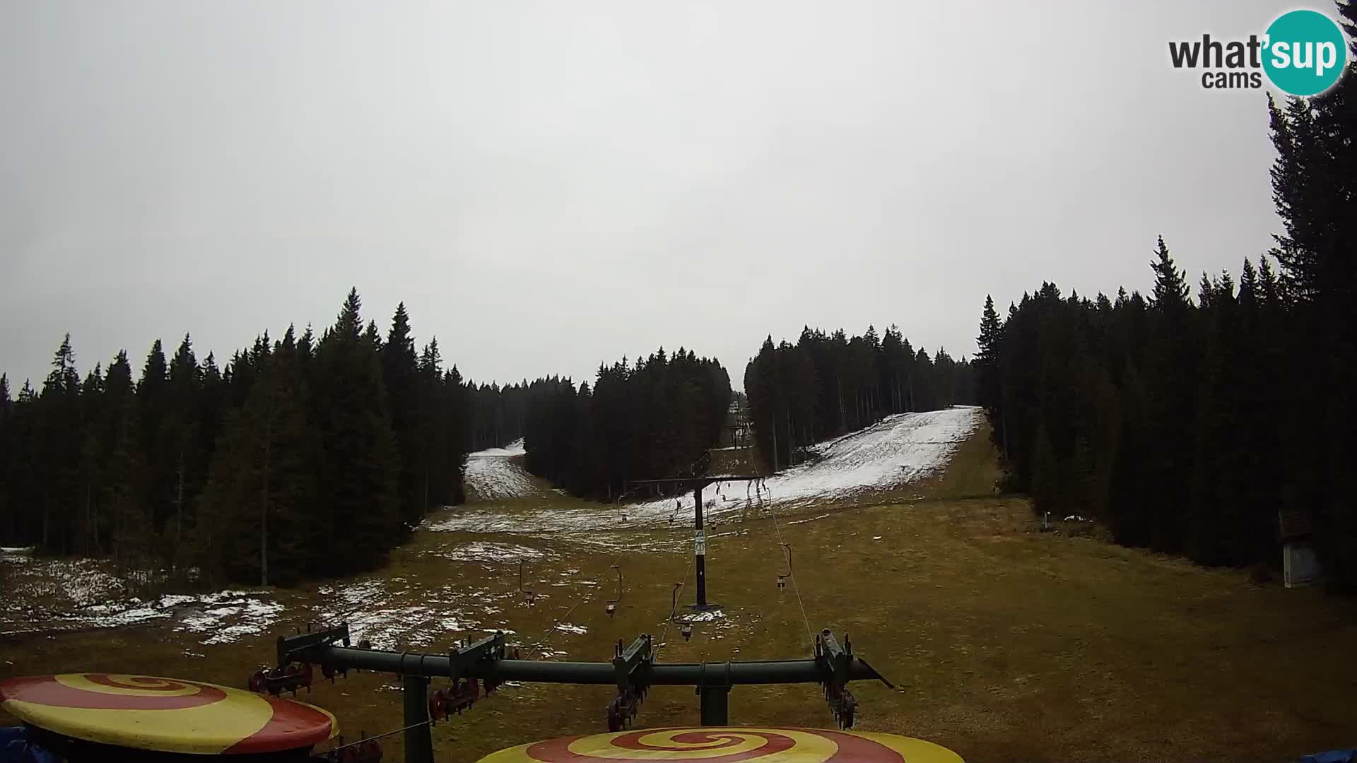 Estación de esquí Rogla Webcam Ostruščica pistas 1 y 2
