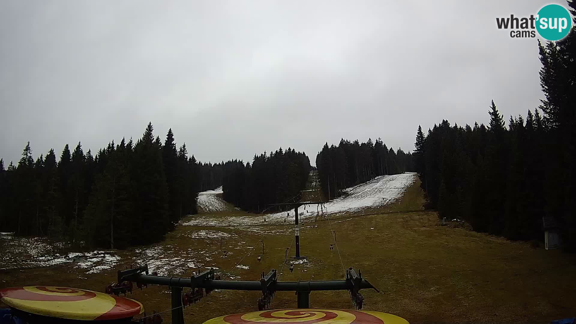 Estación de esquí Rogla Webcam Ostruščica pistas 1 y 2