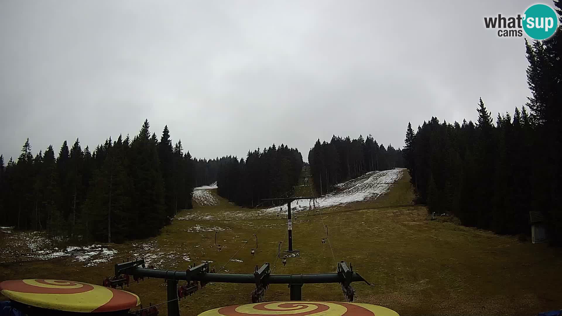 Station de ski Rogla Webcam Ostruščica pistes 1 et 2