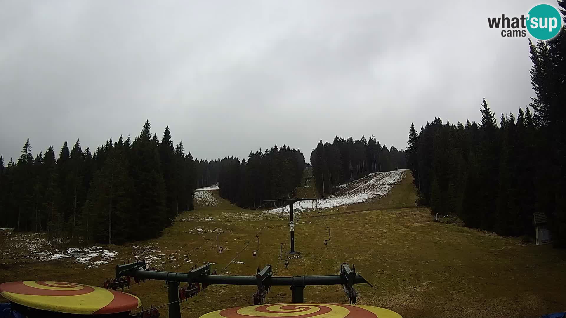 Estación de esquí Rogla Webcam Ostruščica pistas 1 y 2
