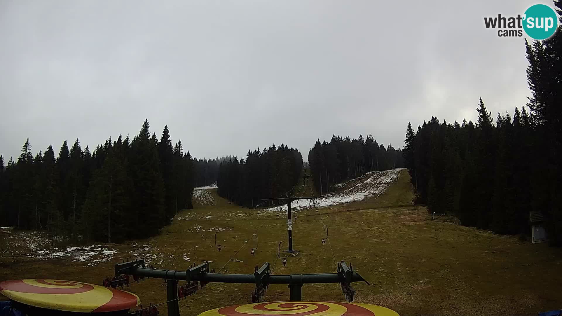 Skigebiet Rogla Webcam Ostruščica Piste 1 und 2