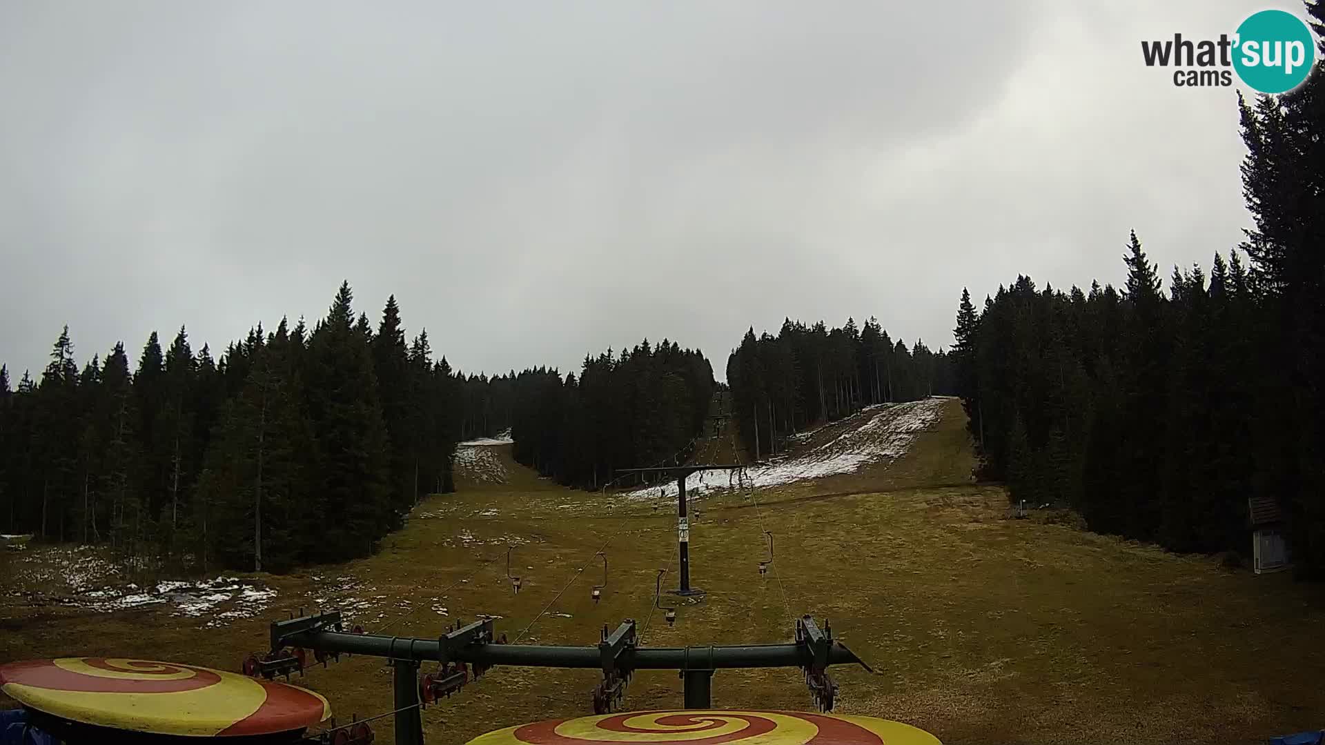 Estación de esquí Rogla Webcam Ostruščica pistas 1 y 2
