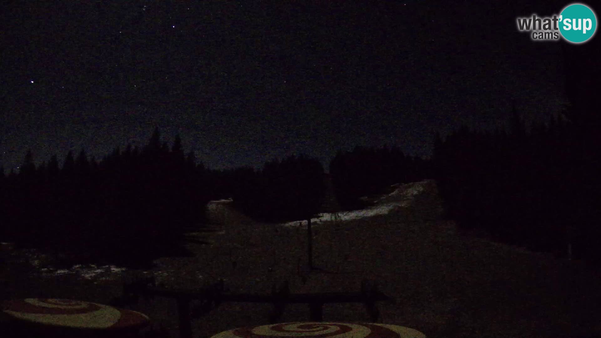 Skigebiet Rogla Webcam Ostruščica Piste 1 und 2