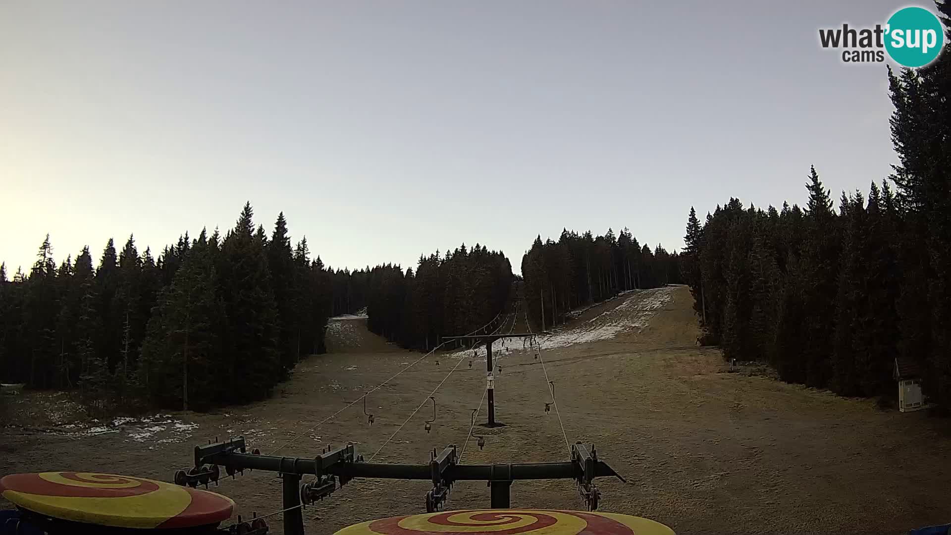 Skigebiet Rogla Webcam Ostruščica Piste 1 und 2
