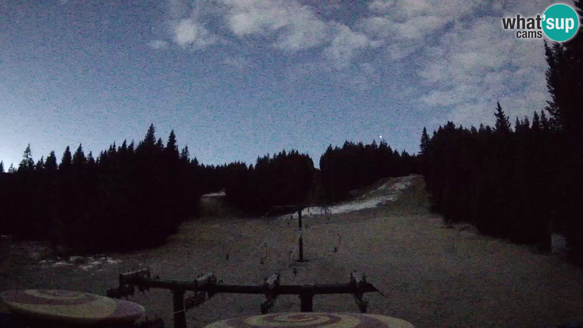 Skijalište Rogla web kamera Ostruščica proga 1 in 2