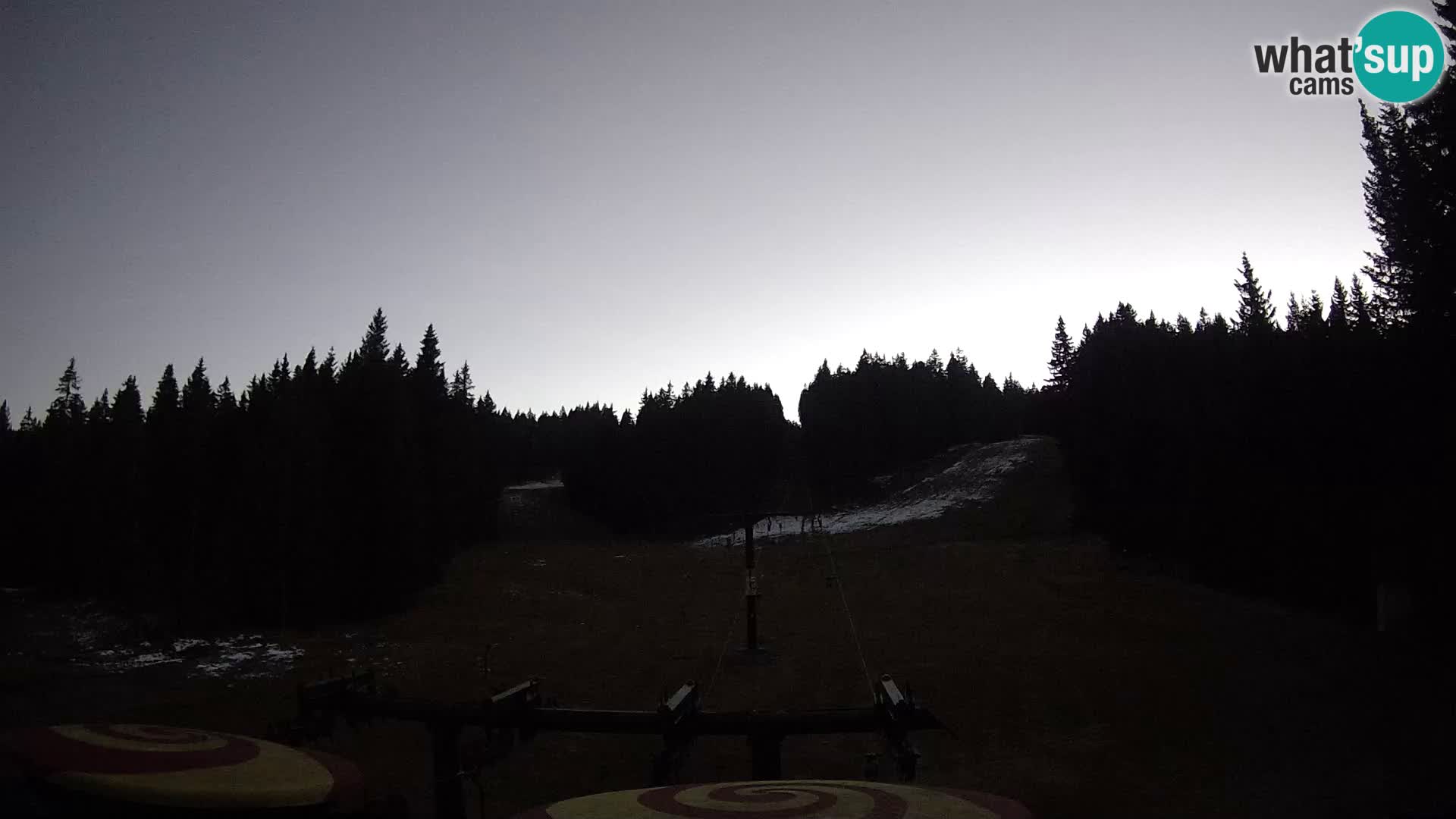 Skijalište Rogla web kamera Ostruščica proga 1 in 2
