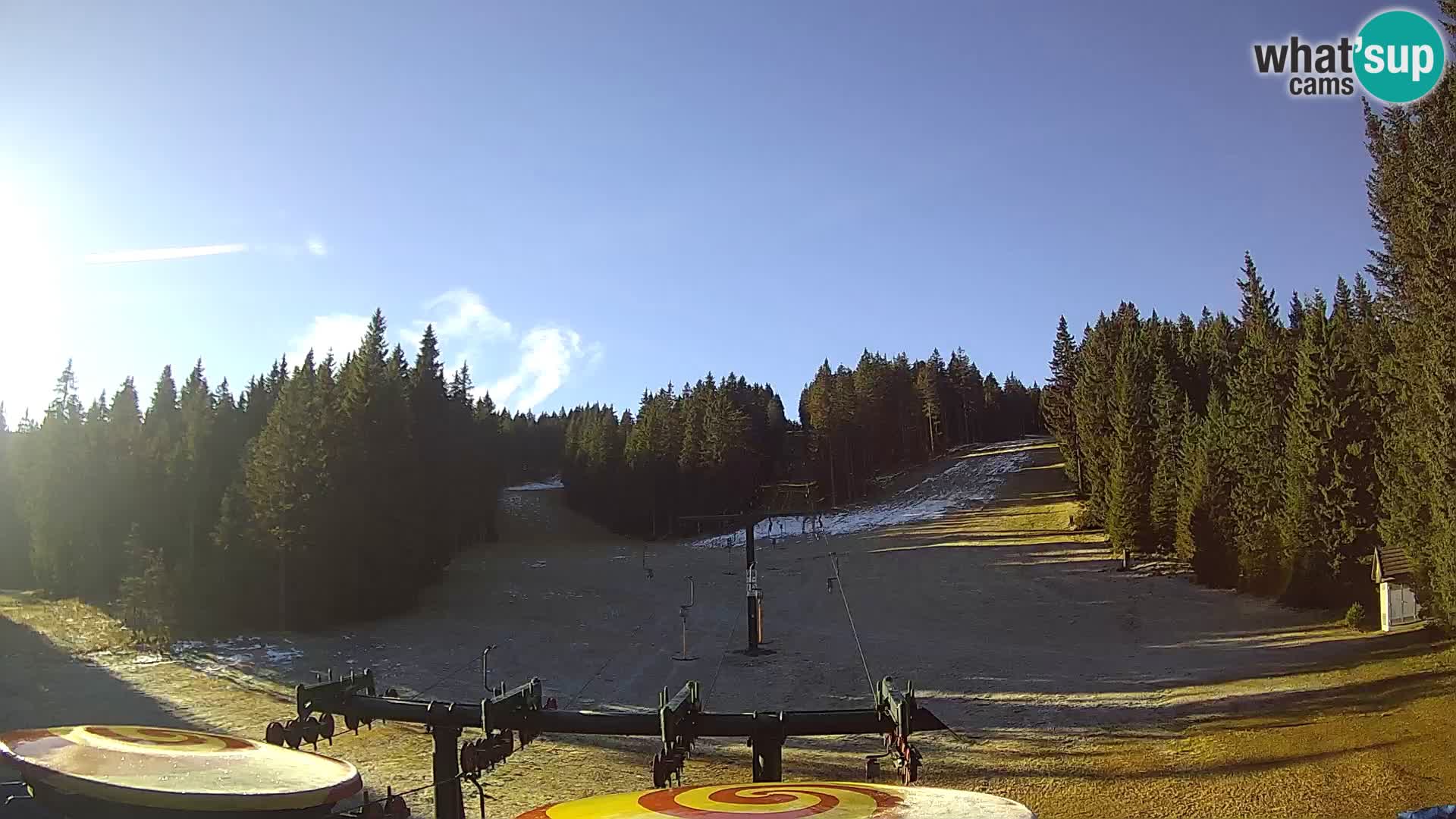 Station de ski Rogla Webcam Ostruščica pistes 1 et 2