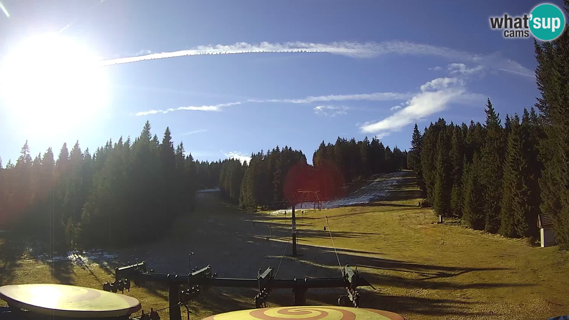 Station de ski Rogla Webcam Ostruščica pistes 1 et 2