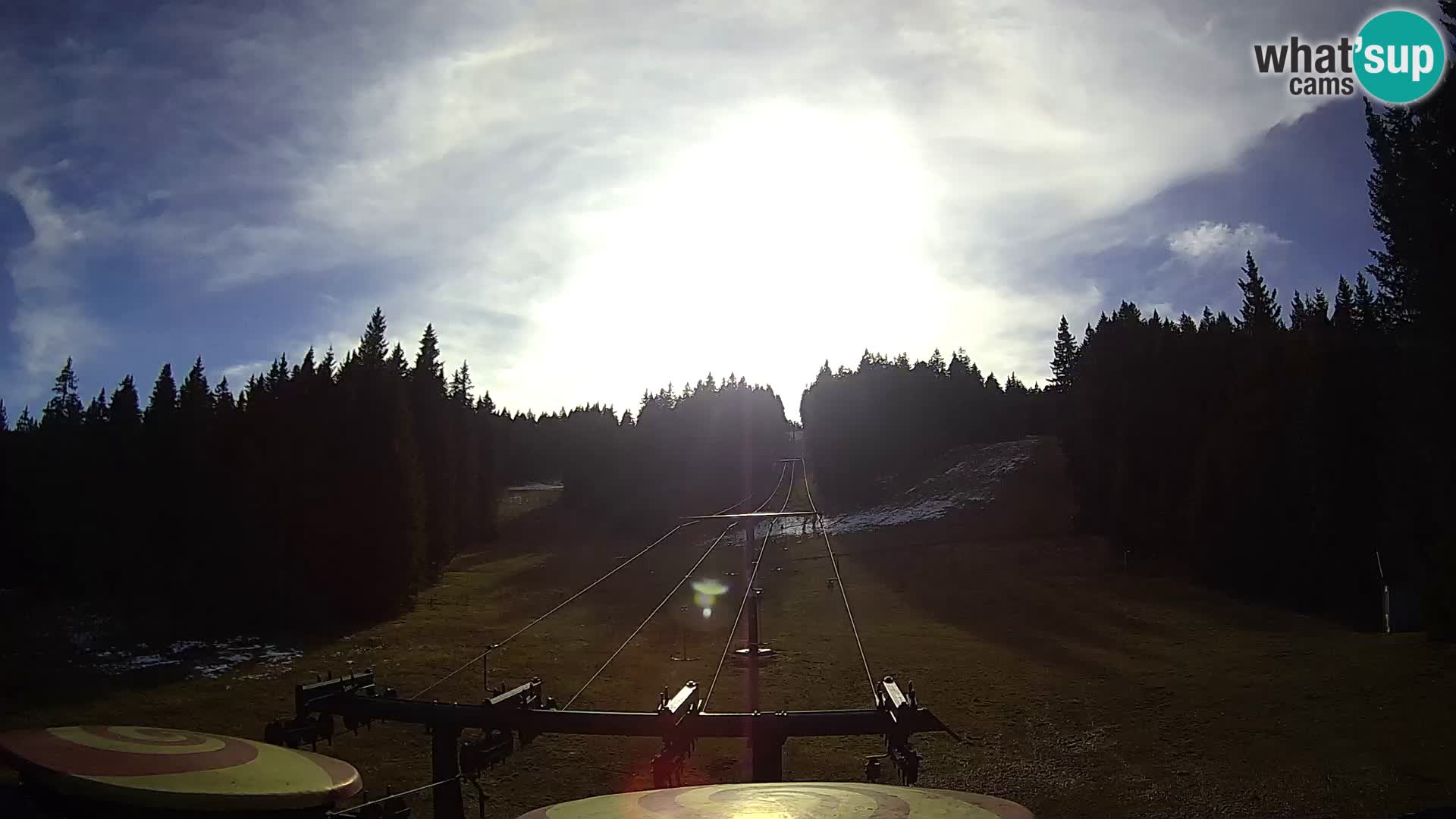 Skijalište Rogla web kamera Ostruščica proga 1 in 2