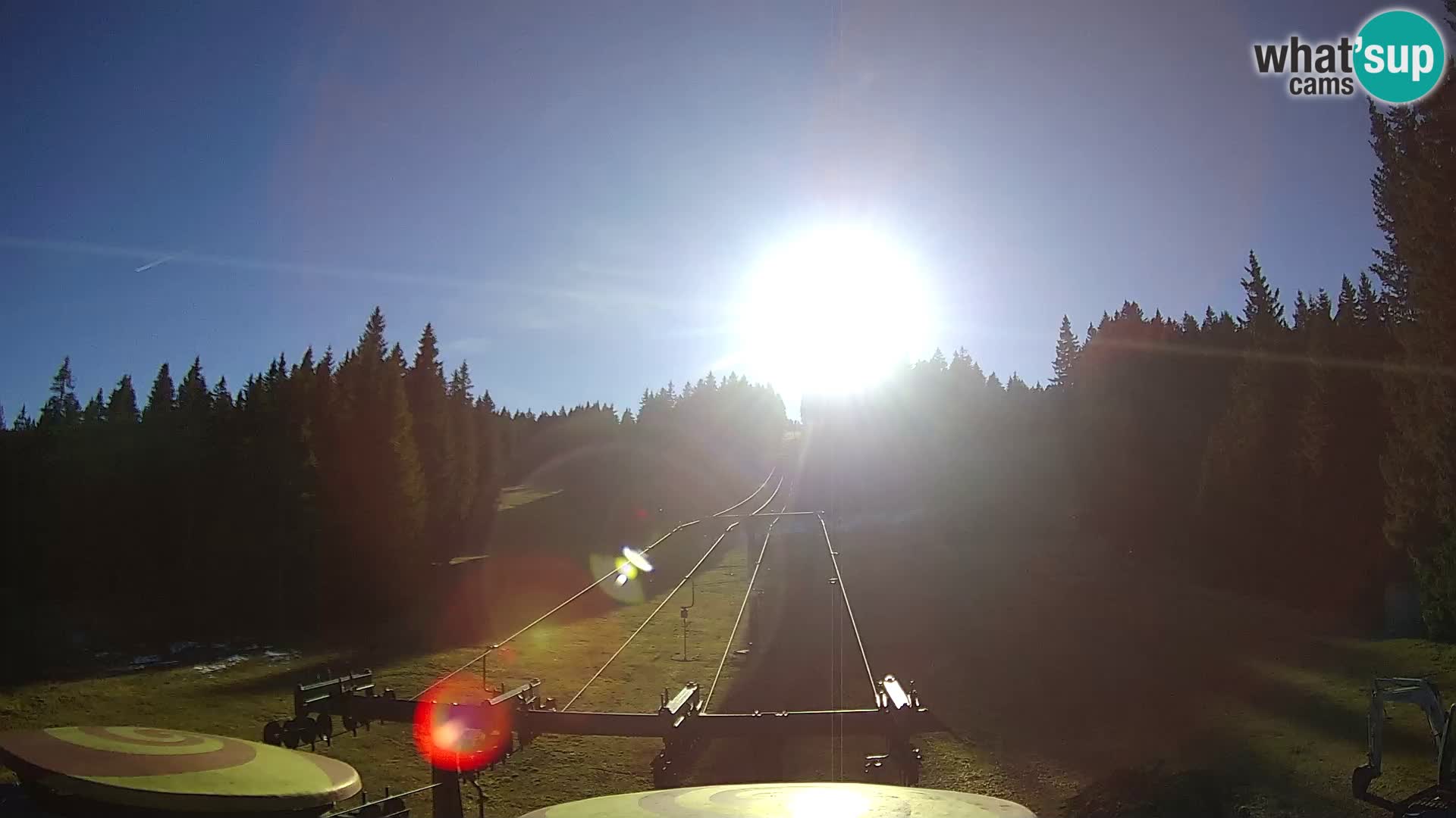 Station de ski Rogla Webcam Ostruščica pistes 1 et 2