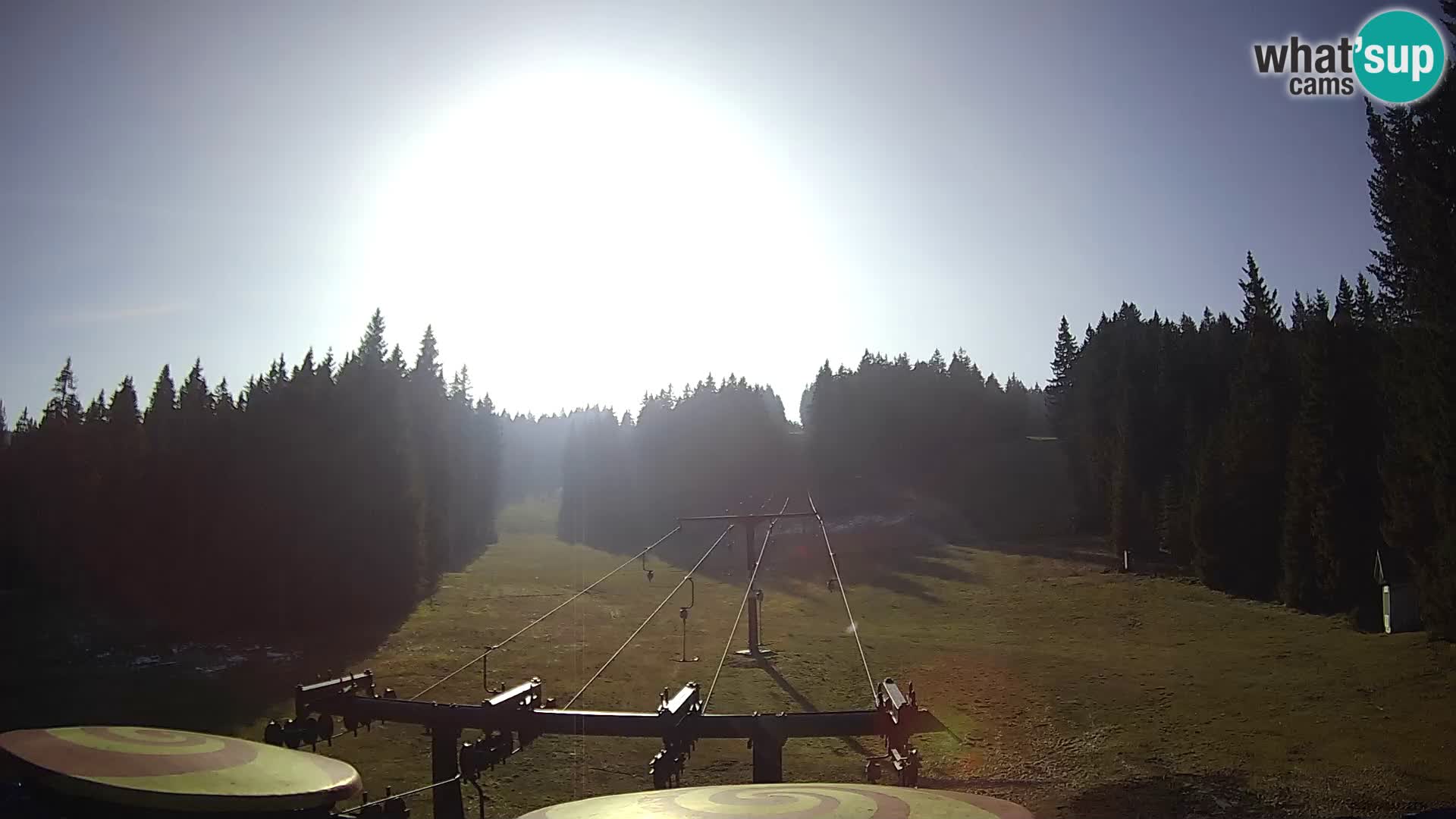 Comprensorio sciistico Rogla Webcam live Ostruščica piste 1 e 2