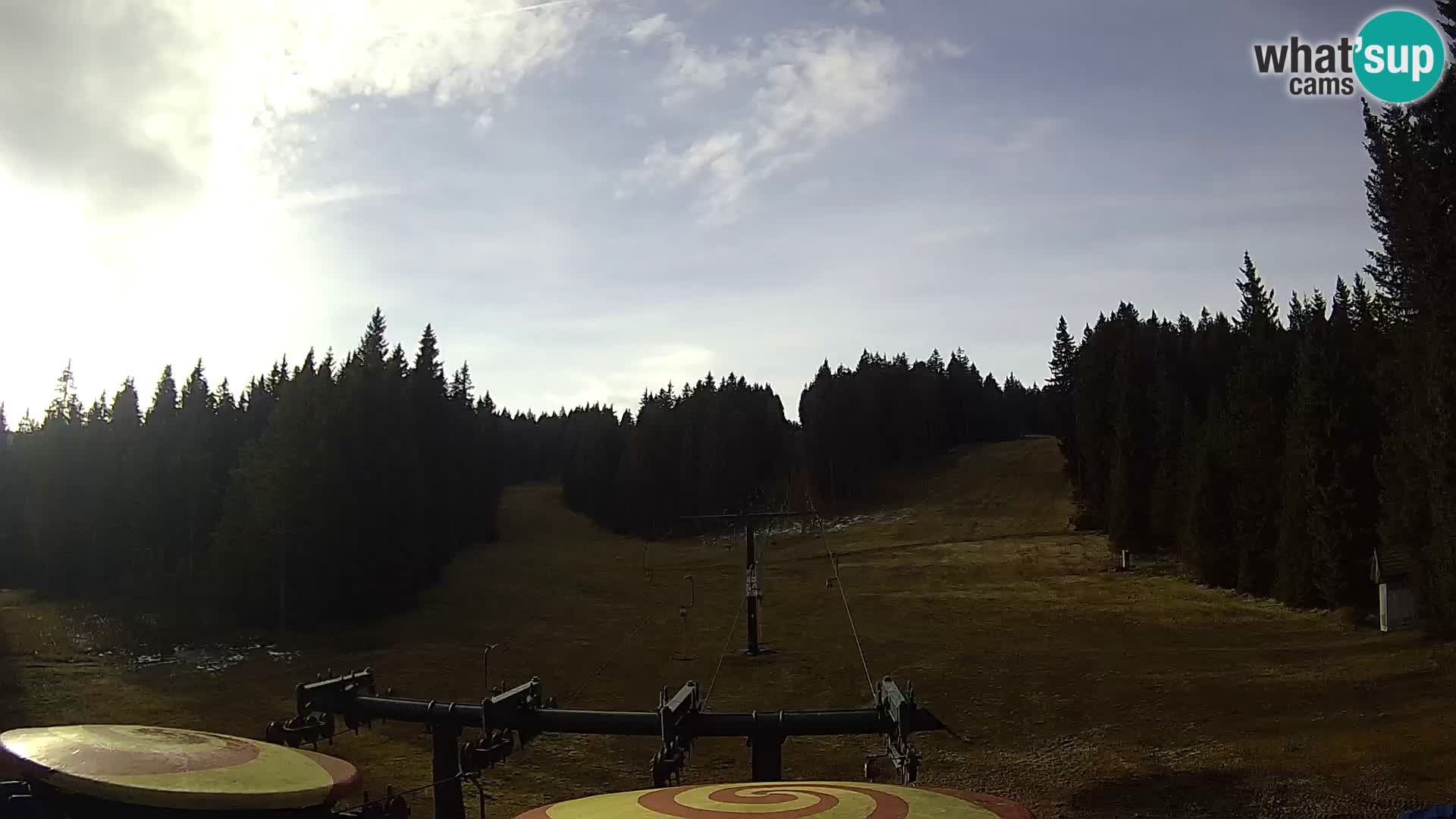 Skigebiet Rogla Webcam Ostruščica Piste 1 und 2