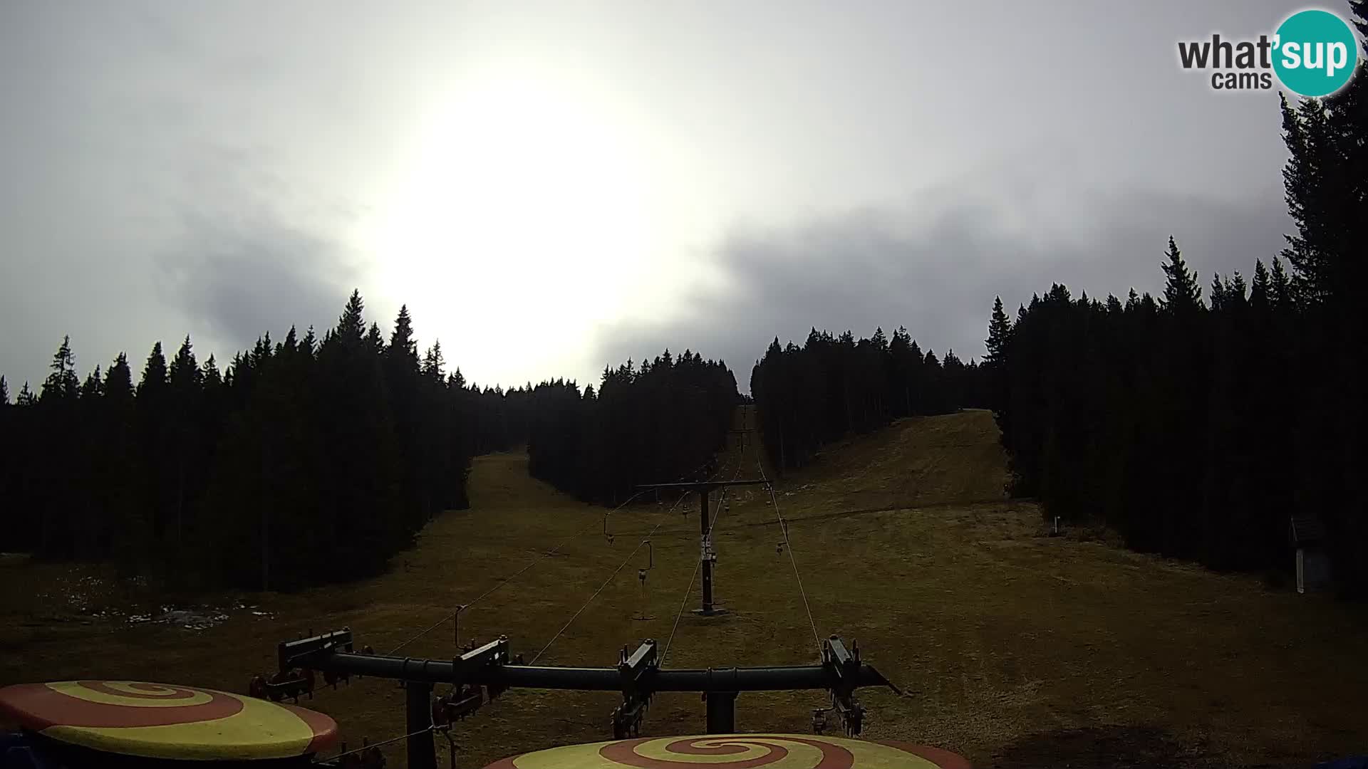 Skigebiet Rogla Webcam Ostruščica Piste 1 und 2