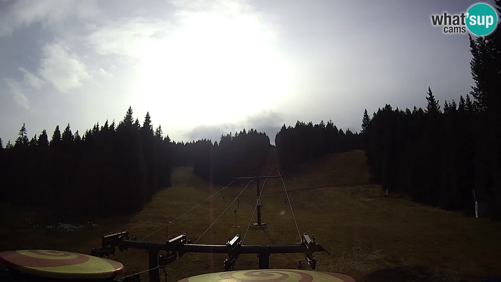 Comprensorio sciistico Rogla Webcam live Ostruščica piste 1 e 2