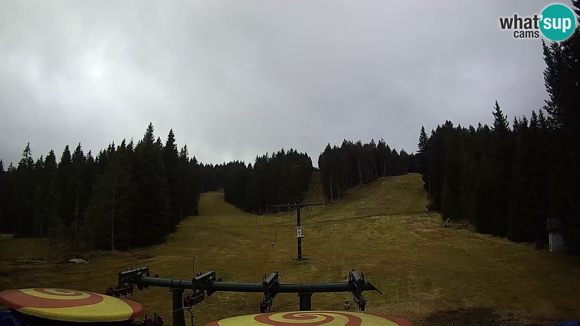 Skigebiet Rogla Webcam Ostruščica Piste 1 und 2