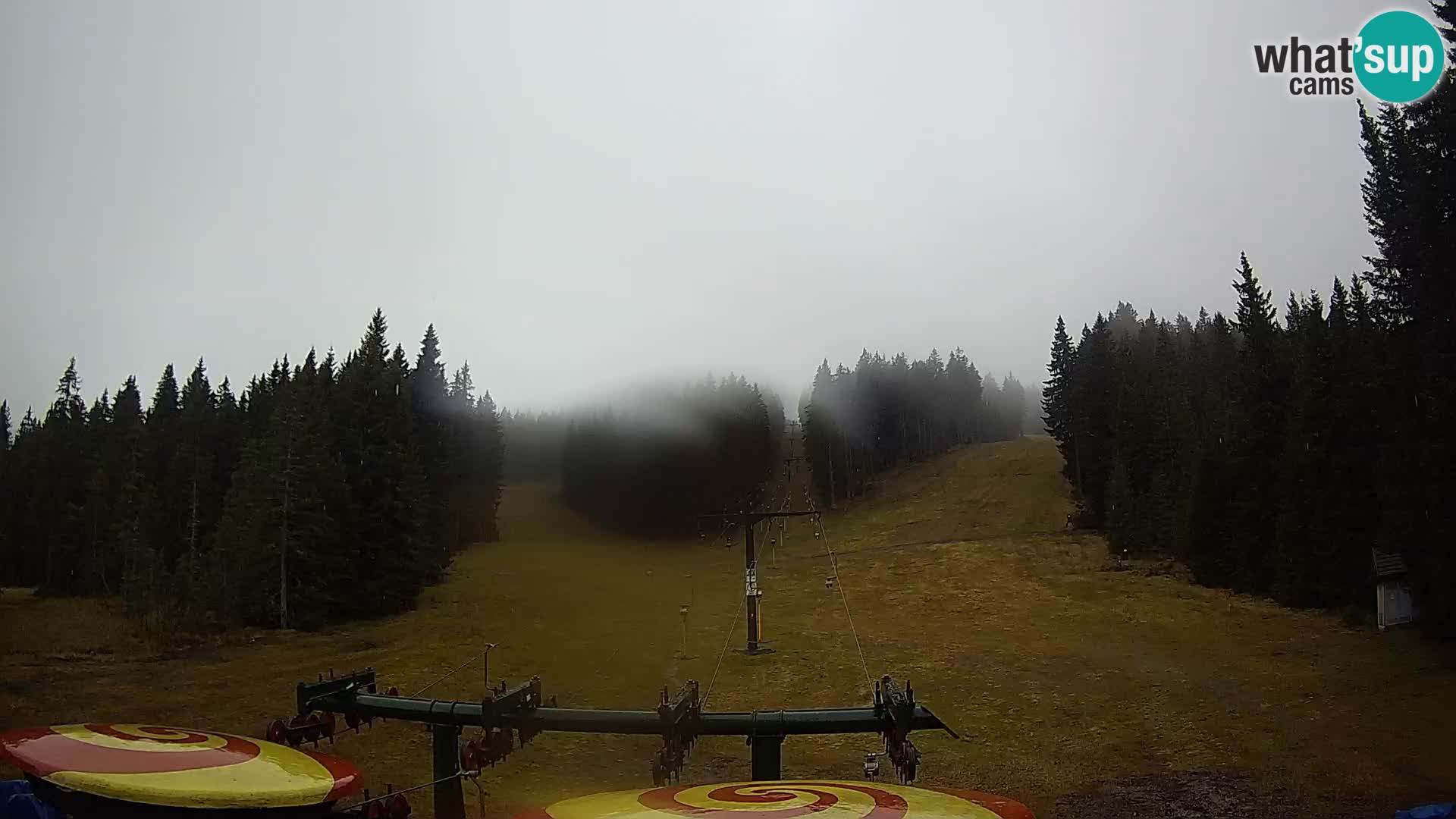 Skigebiet Rogla Webcam Ostruščica Piste 1 und 2