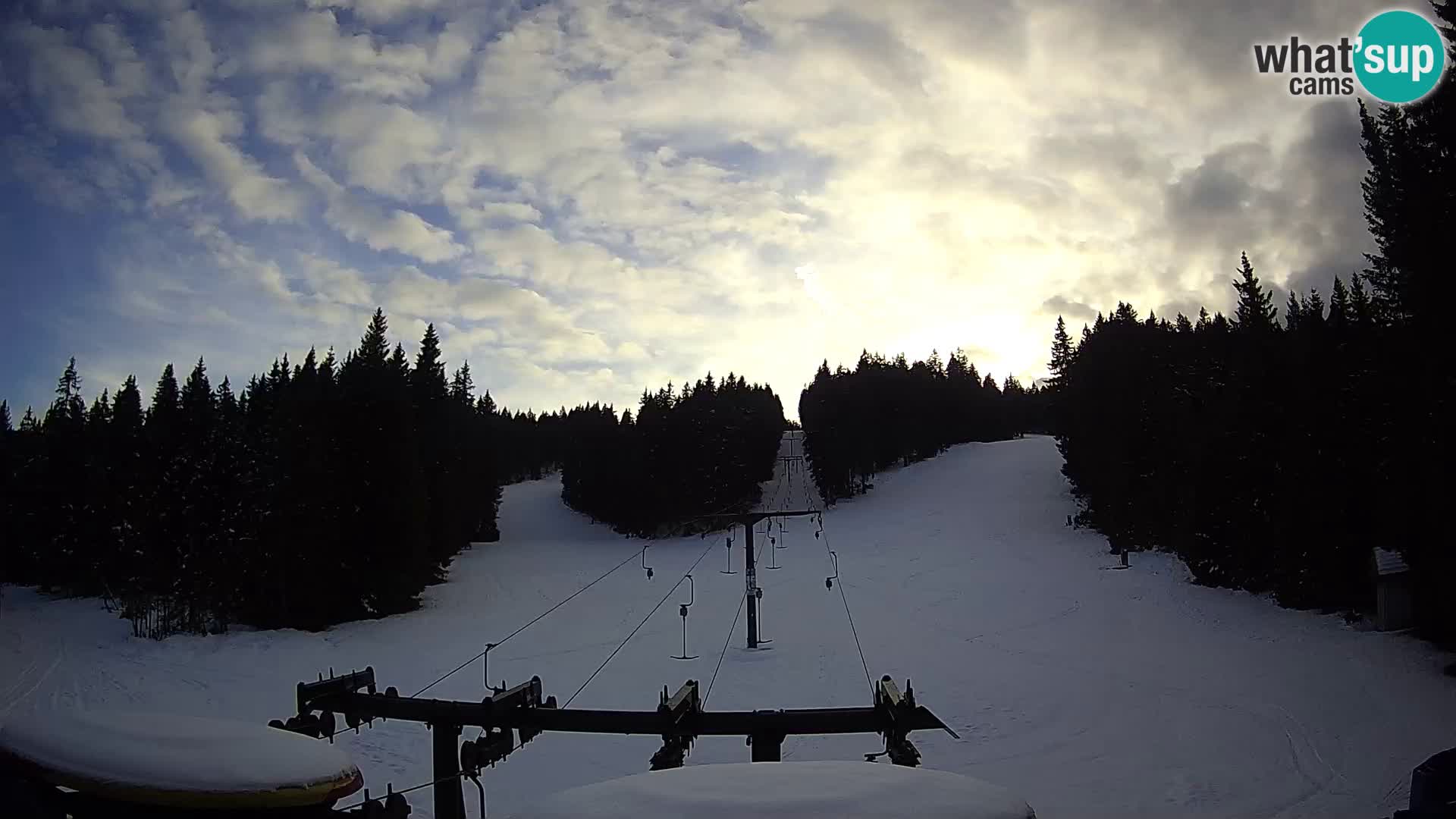 Station de ski Rogla Webcam Ostruščica pistes 1 et 2