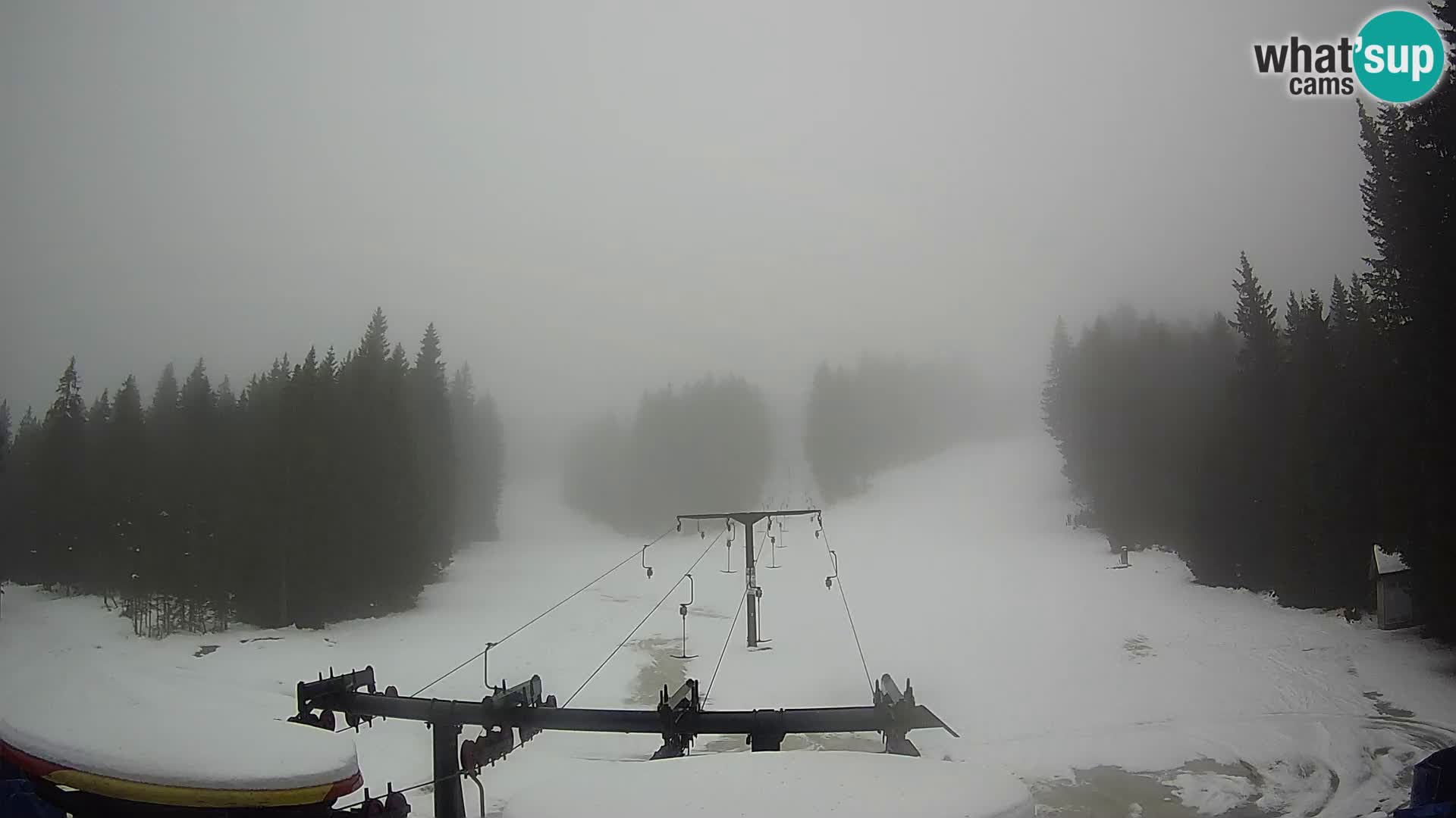 Station de ski Rogla Webcam Ostruščica pistes 1 et 2
