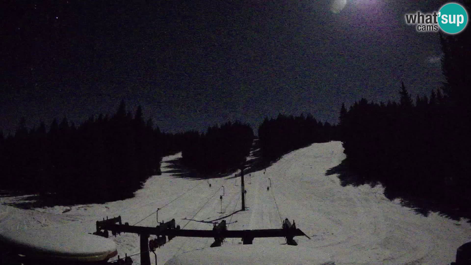 Estación de esquí Rogla Webcam Ostruščica pistas 1 y 2