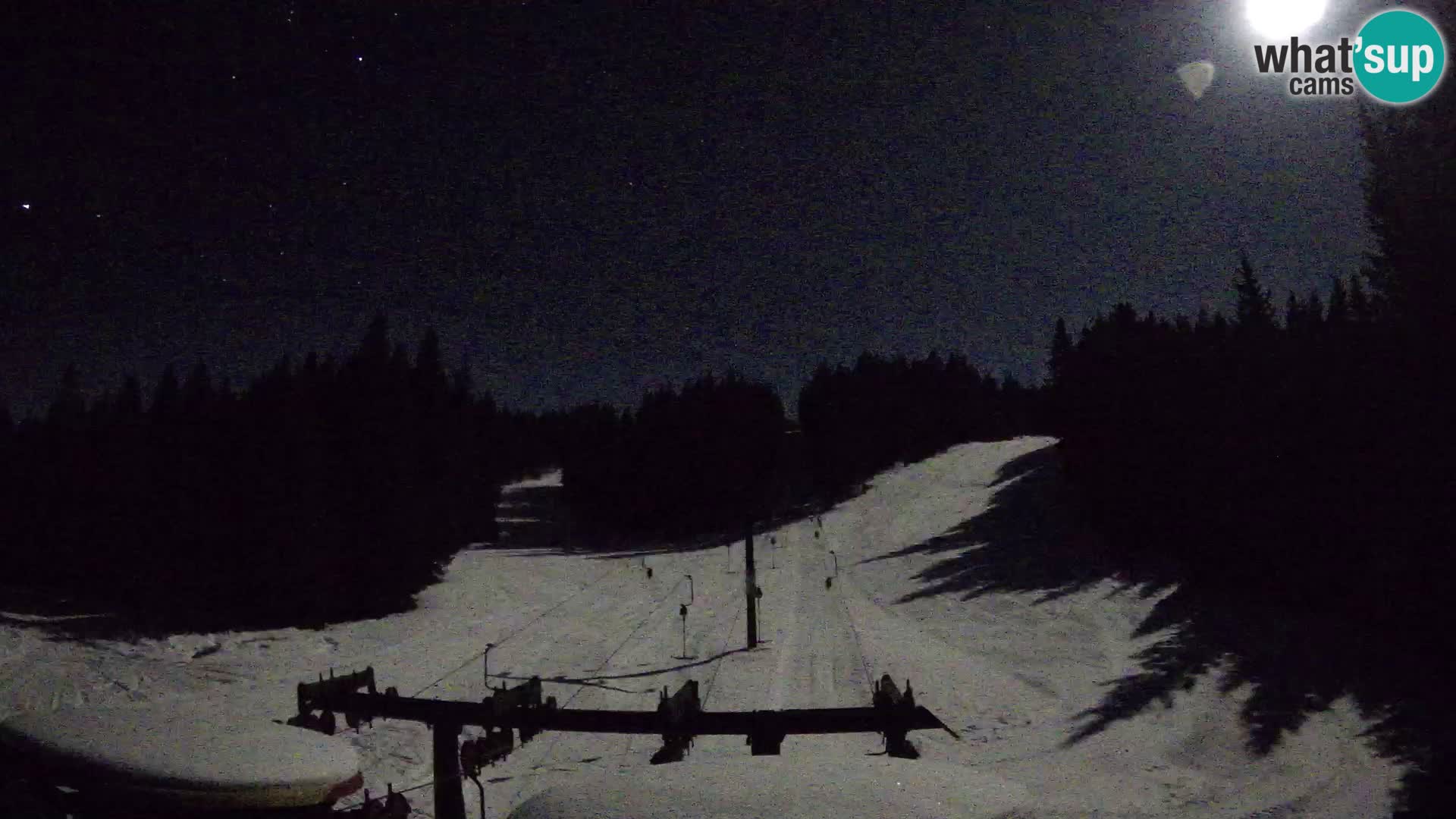 Estación de esquí Rogla Webcam Ostruščica pistas 1 y 2
