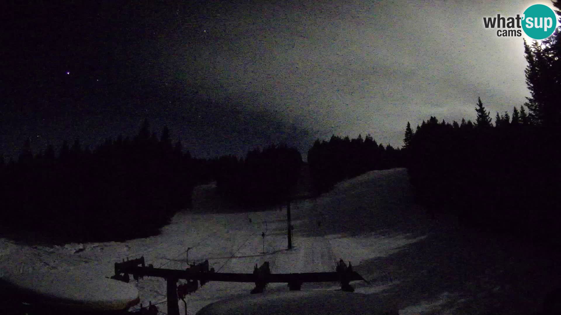 Estación de esquí Rogla Webcam Ostruščica pistas 1 y 2