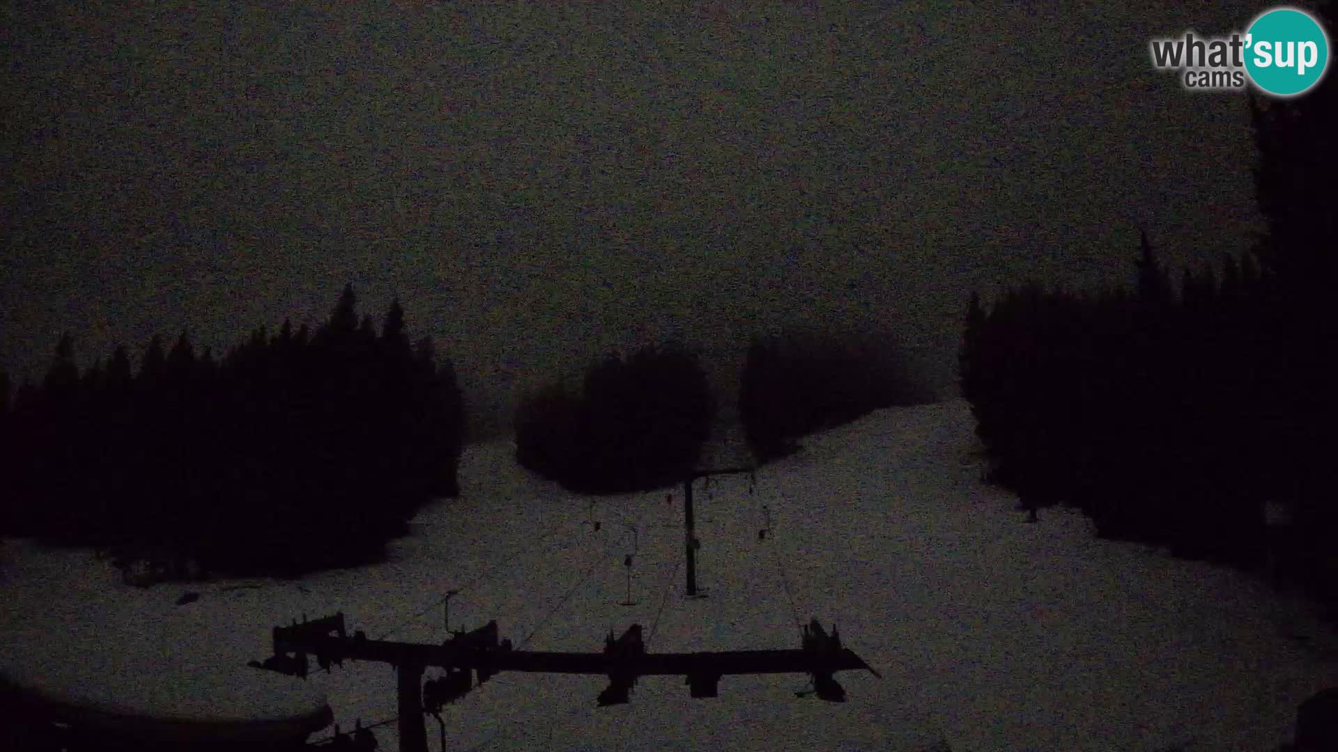 Skijalište Rogla web kamera Ostruščica proga 1 in 2