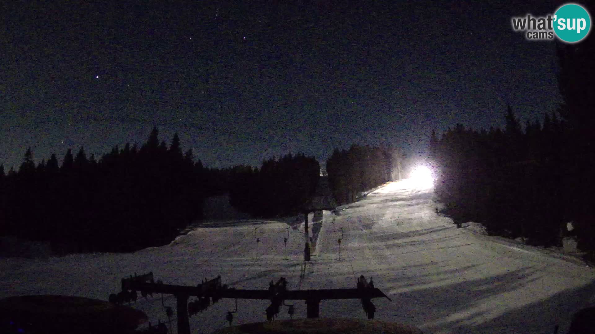 Station de ski Rogla Webcam Ostruščica pistes 1 et 2