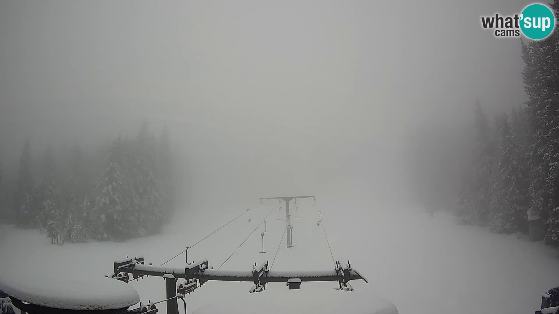 Estación de esquí Rogla Webcam Ostruščica pistas 1 y 2